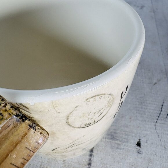 2010 Williams Sonoma 12 DAYS OF CHRISTMAS Multimotif Black Numbers 5/6 Cup Mug - Picture 16 of 16